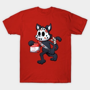 Black Cat On Friday The 13th T-Shirt